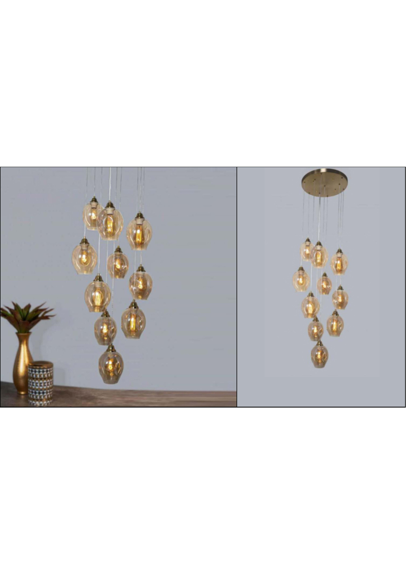 Beyond Lights - Glass Pendant Light- GL
